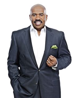 steve harvey smiling