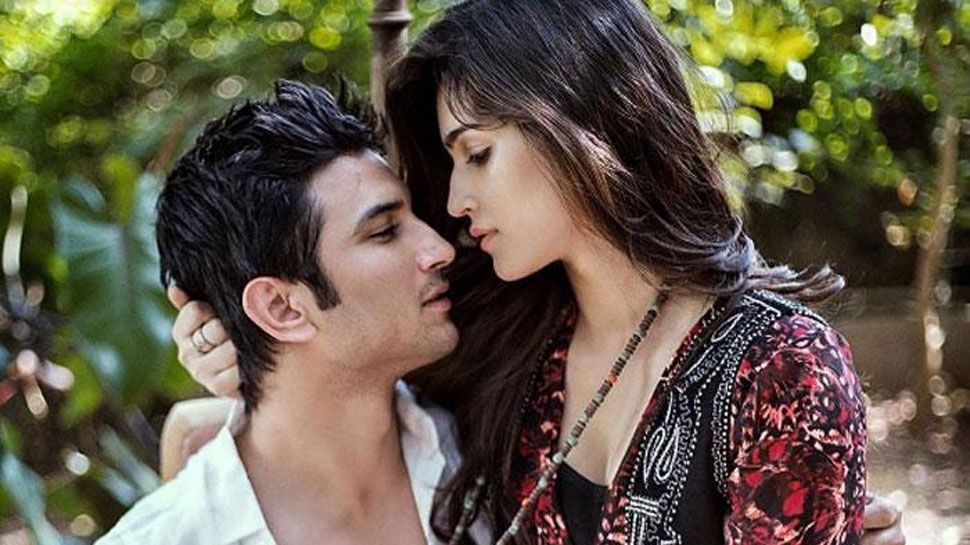 Kriti Sanon with sushant singh rajput