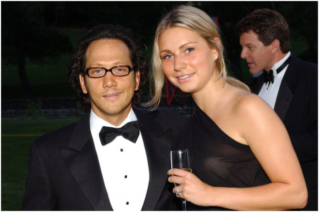 Rob Schneider and his wife Helena Schneider