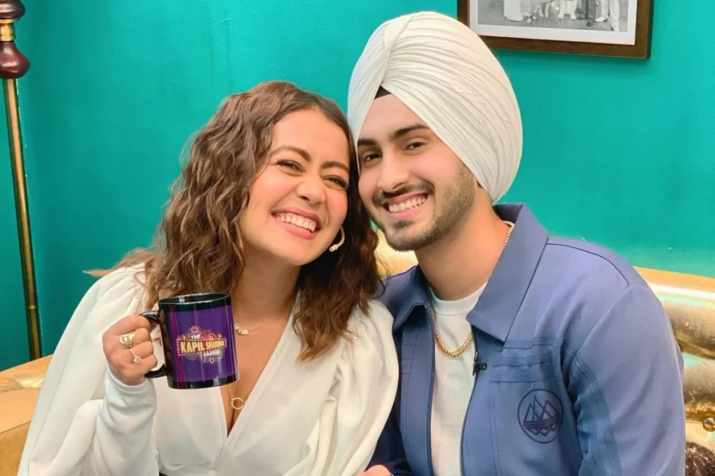 Rohanpreet Singh with Neha Kakkar