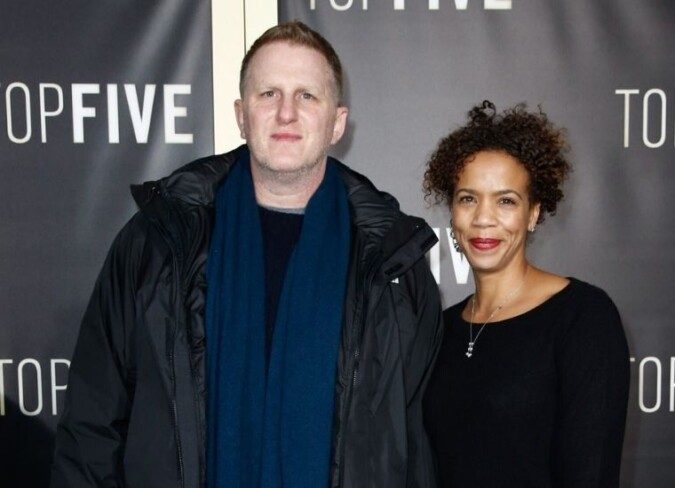 Kebe Dunn with herhusband Michael Rapaport