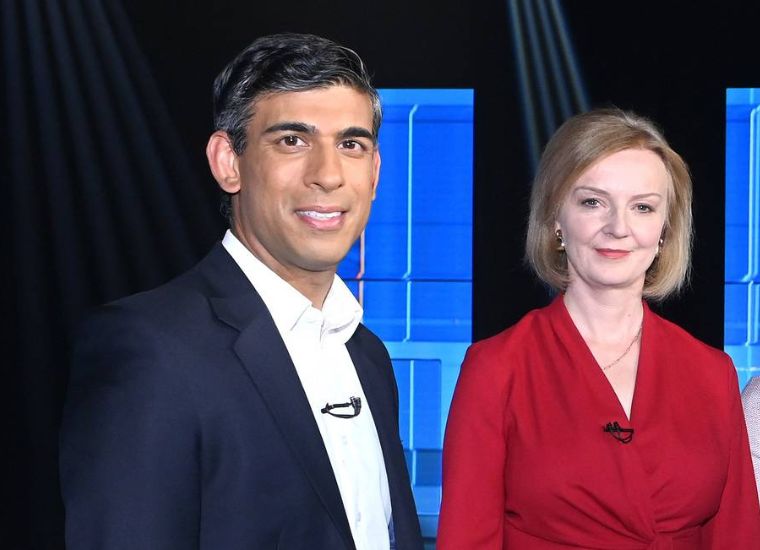 Liz Truss Against Rishi Sunak 