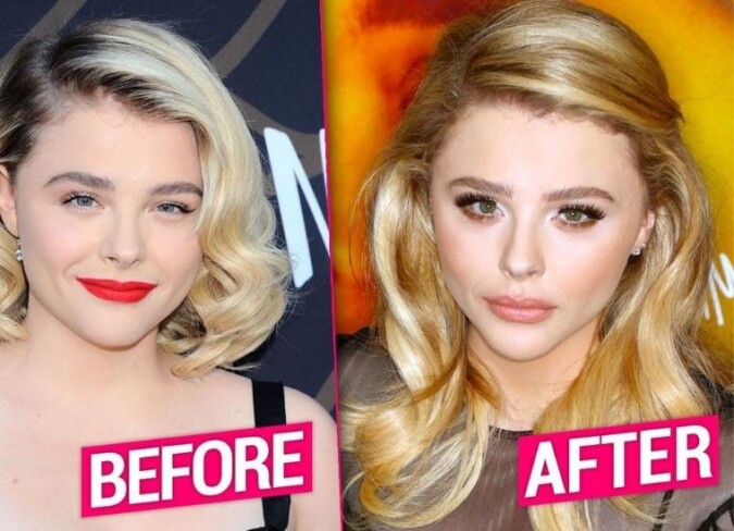 Chloë Grace Moretz changed her look for 'Greta