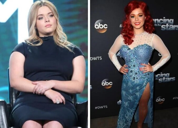 5. "Sasha Pieterse's Blonde Hair Transformation: Before and After" - wide 2