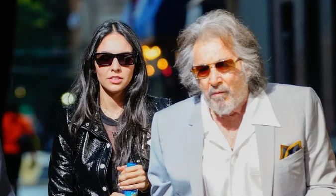 Al Pacino and Noor Alfallah