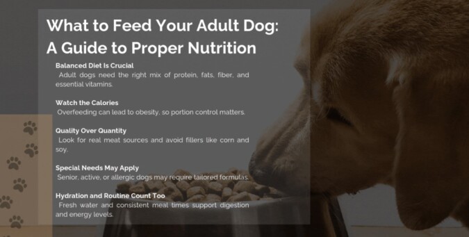 feed your adult dog