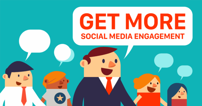 get more engagement on social media