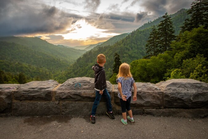 smoky mountains with kids