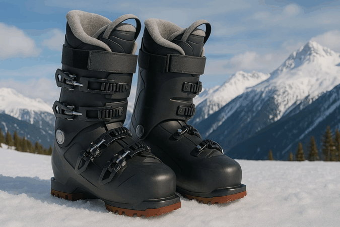 Black Ski Boots